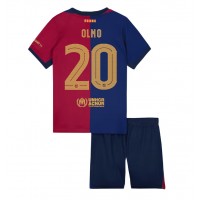 Barcelona Dani Olmo #20 Replica Home Minikit 2024-25 Short Sleeve (+ pants)